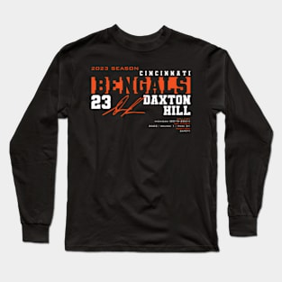 Hill - Bengals - 2024 Long Sleeve T-Shirt